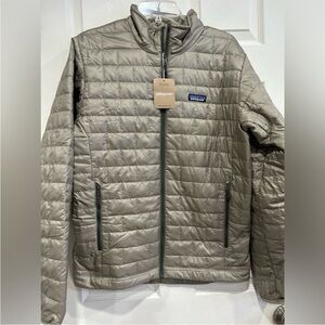 Patagonia Men’s XXL Nano Puff Insulated Jacket Seabird Grey NWT Puffer Puffy